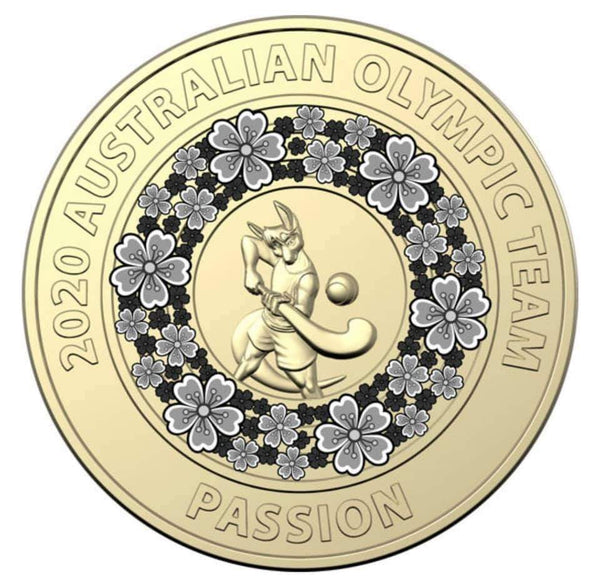 2020 Tokyo Olympics 5 Coin Collection