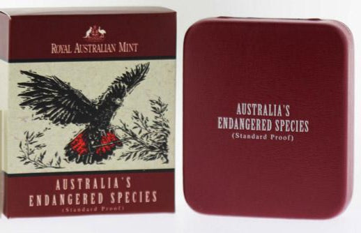 1996 Australian Endangered Species Cockatoo $10 Proof Coin