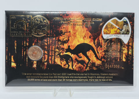 2021 Bushfires $2 PNC - Perth Stamp and Coin Show