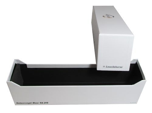 Lighthouse Graded Coin Box with Double Layer Intercept Technology -  Holds 25 Slabs