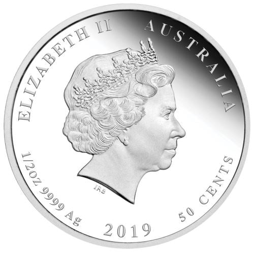 2019-P Australia Year of the Pig 1 oz Silver Proof $1 Coin