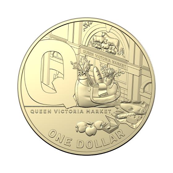 2021 National Heritage Queen Victoria Markets $1 PNC
