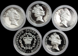 1992 Australian Master Pieces in Silver Set - Royal Ladies