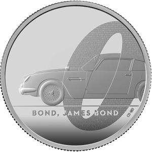 2020 James Bond UK £5 Brilliant Uncirculated Coin