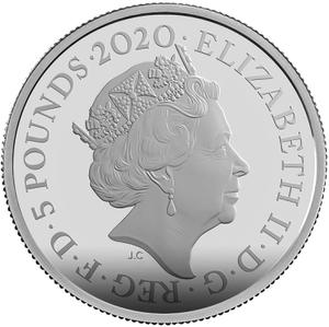 2020 James Bond UK £5 Brilliant Uncirculated Coin