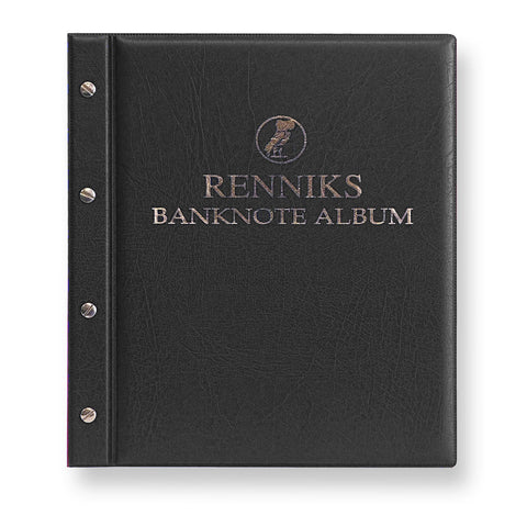 Renniks Banknote Album – Black
