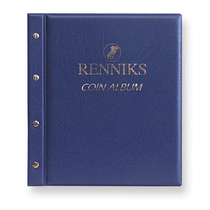 Renniks Coin Album – Blue