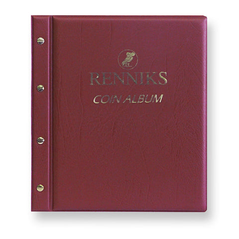 Renniks Coin Album – Red