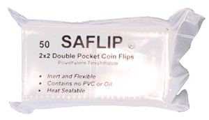 SAFLIP 2x2 Coin Flips Pk50