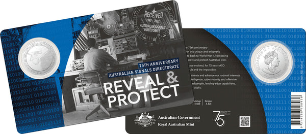 2022 Australian Signals Directorate 75th Anniversary 50c UNC Coin