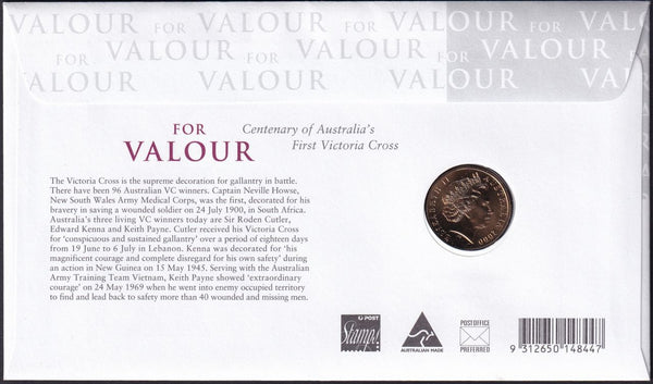 2000 For Valour Victoria Cross $1 PNC