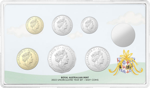 2022 Baby 6 Coin Mint Set with Medallion