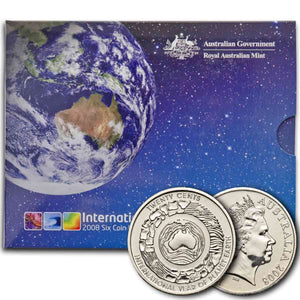 2008 International Year of Planet Earth 6 Coin RAM Mint Set