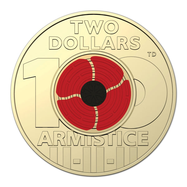 2018 Armistice $2 Cotton and Co Roll