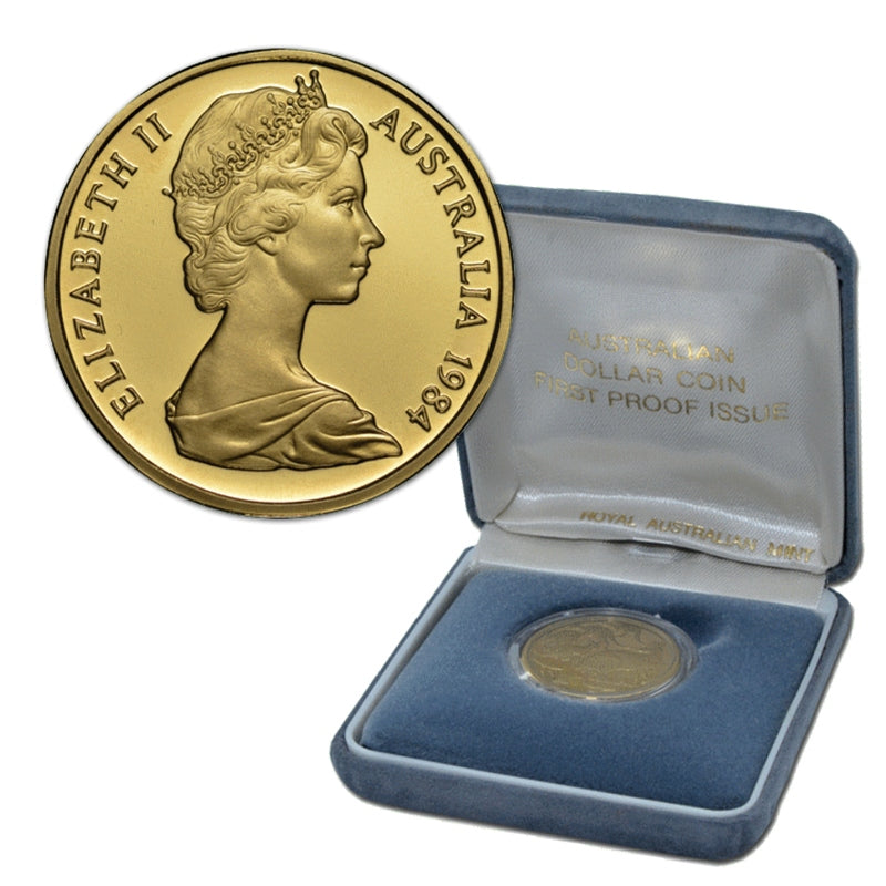 1984 Mob of Roos $1Al/Bronze Proof Coin
