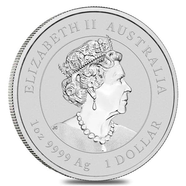 2022 Year of the Tiger with Dragon Privy 1oz Silver Bullion Coin