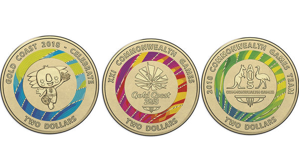 2018 Gold Coast Games Coin Collection