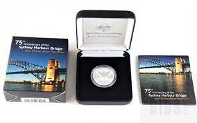 2007 - 75th Anniversary Sydney Harbour Bridge $1 Silver Proof Coin