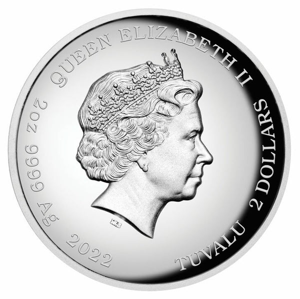 2022 Bart Simpson 2oz Silver Proof High Relief Coin