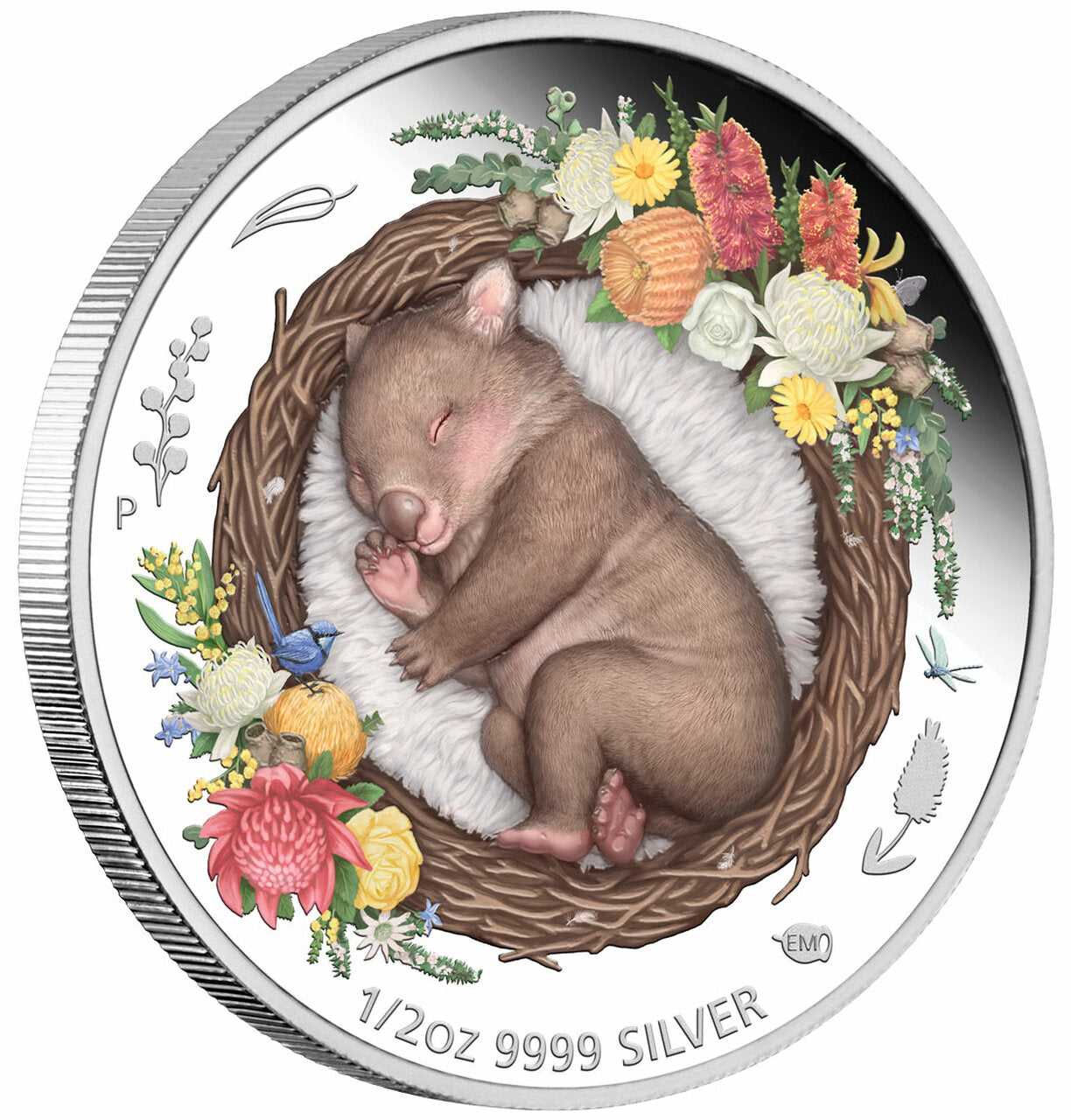 2021 Dreaming Down Under – Wombat 1/2oz Silver Proof Coin