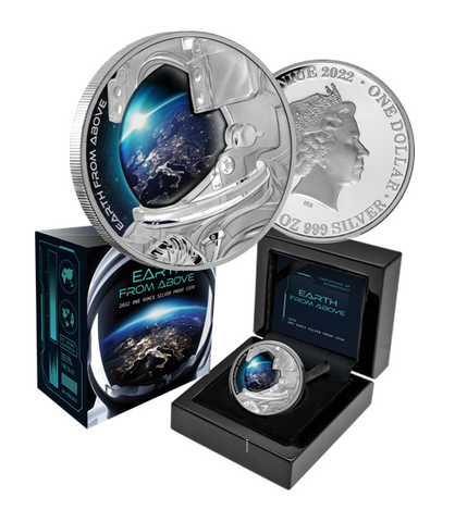 2022 Earth from Above 1oz Silver Proof Coin (Pre-Sale)