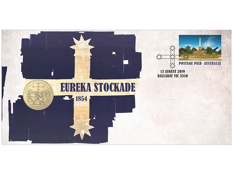2019 Eureka Stockade $1 PNC