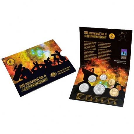 2009 International Year of Astronomy 6 Coin Mint Set