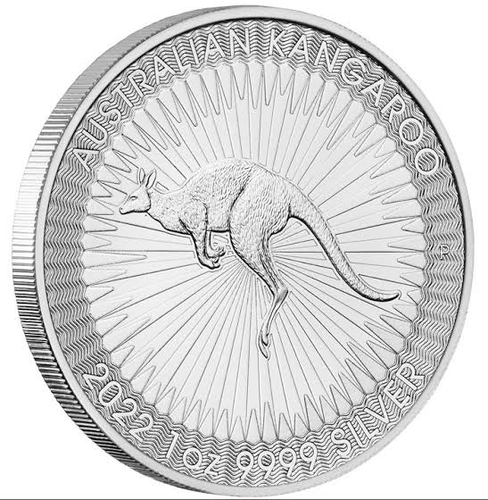 2022 Australian Kangaroo 1oz .9999 Silver Bullion Coin