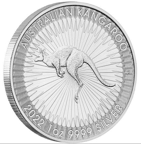 2022 Australian Kangaroo 1oz .9999 Silver Bullion Coin