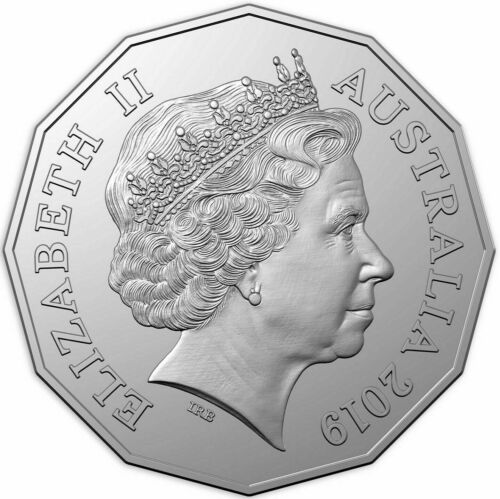 2019 Coat of Arms (IRB) 50c Cotton & Co Coin Roll