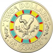 2019 Mr Squiggle 7 Coin Collection