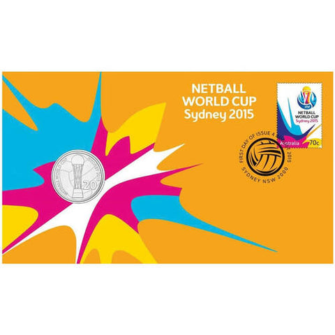 2015 Netball World Cup Sydney 20c PNC