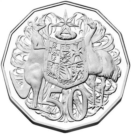 2004 Coat of Arms (Large Head) 50c PCGS MS69