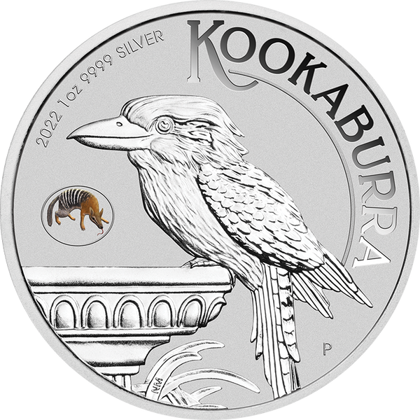 2022 Perth Mint 1oz Silver Kookaburra with Numbat Privy