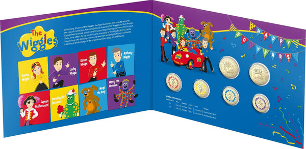 2021 The Wiggles Coin 30th Anniversary Collector Album