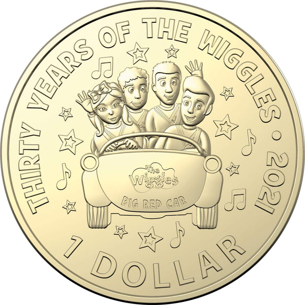 2021 The Wiggles Coin 30th Anniversary Collector Album