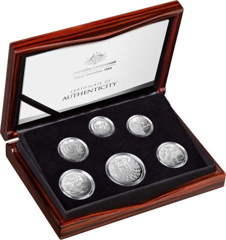 2022 Australian Fine Silver Six Coin Proof Set