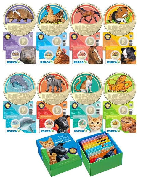 2021 RSPCA Australia 150th Anniversary Eight Coin Collection