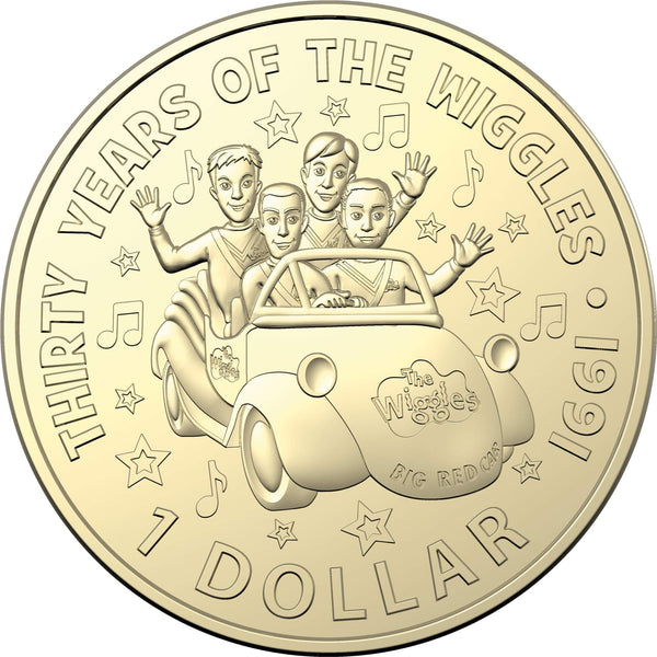 2021 The Wiggles Coin 30th Anniversary Collector Album