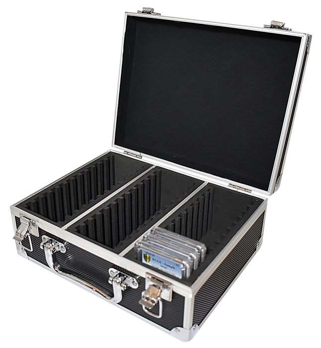 Guardhouse 36 Slab Black & Aluminum Box with Front Handle