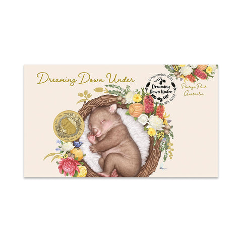 2021 Dreaming Down Under - Common Wombat $1 PNC