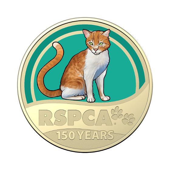 2021 RSPCA 150 Years 'Cat' $1 PNC
