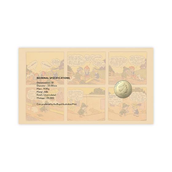 2021 Ginger Meggs 100th Anniversary '1921' $1 PNC
