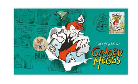 2021 Ginger Meggs 100th Anniversary '2021' $1 PNC