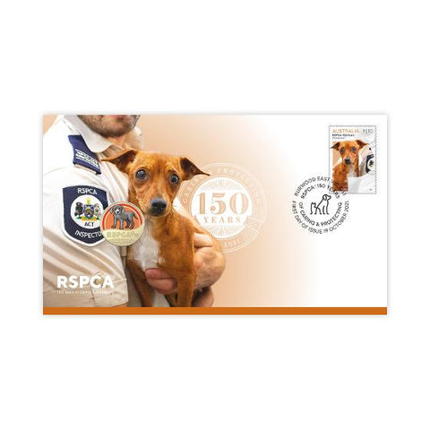 2021 RSPCA 150 Years 'Dog' $1 PNC