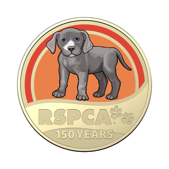 2021 RSPCA 150 Years 'Dog' $1 PNC