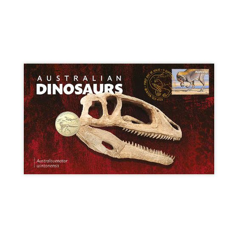 2022 Australian Dinosaurs – Australovenator Skeleton $1 PNC