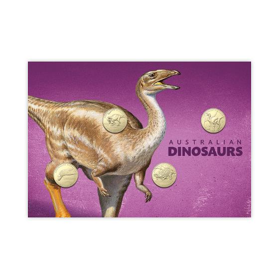 2022 Australian Dinosaurs Four-Coin Privy Mark Limited Edition PNC