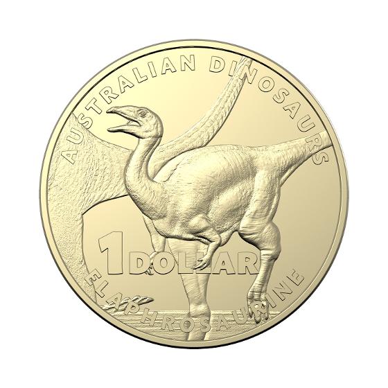 2022 Australian Dinosaurs – 'Australovenator' $1 Cotton and Co Roll