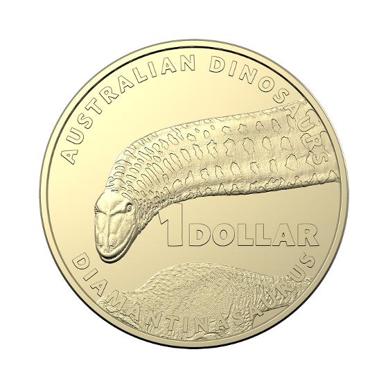 2022 Australian Dinosaurs – 'Diamantinasaurus' $1 Cotton and Co Roll